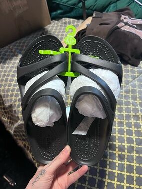 CROCS Black Kadee II Sandal